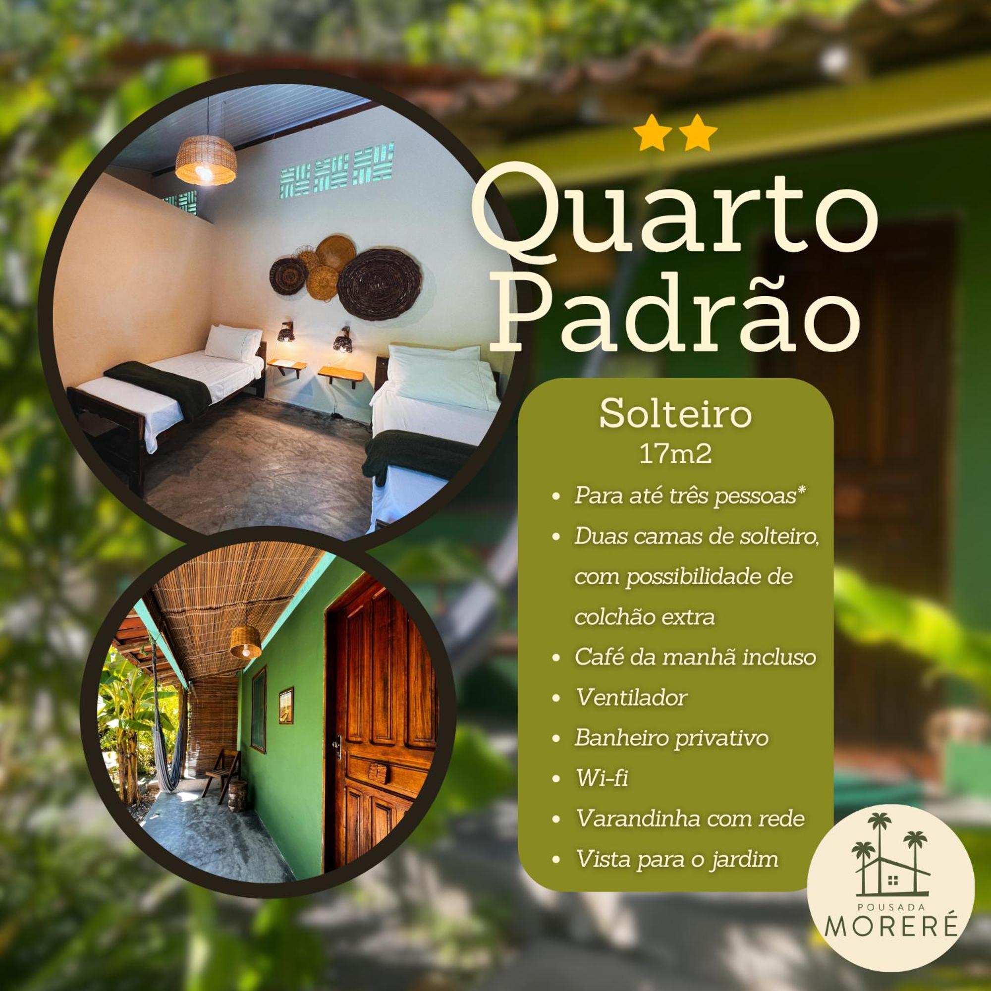 Pousada Moreré Barra  Exterior foto